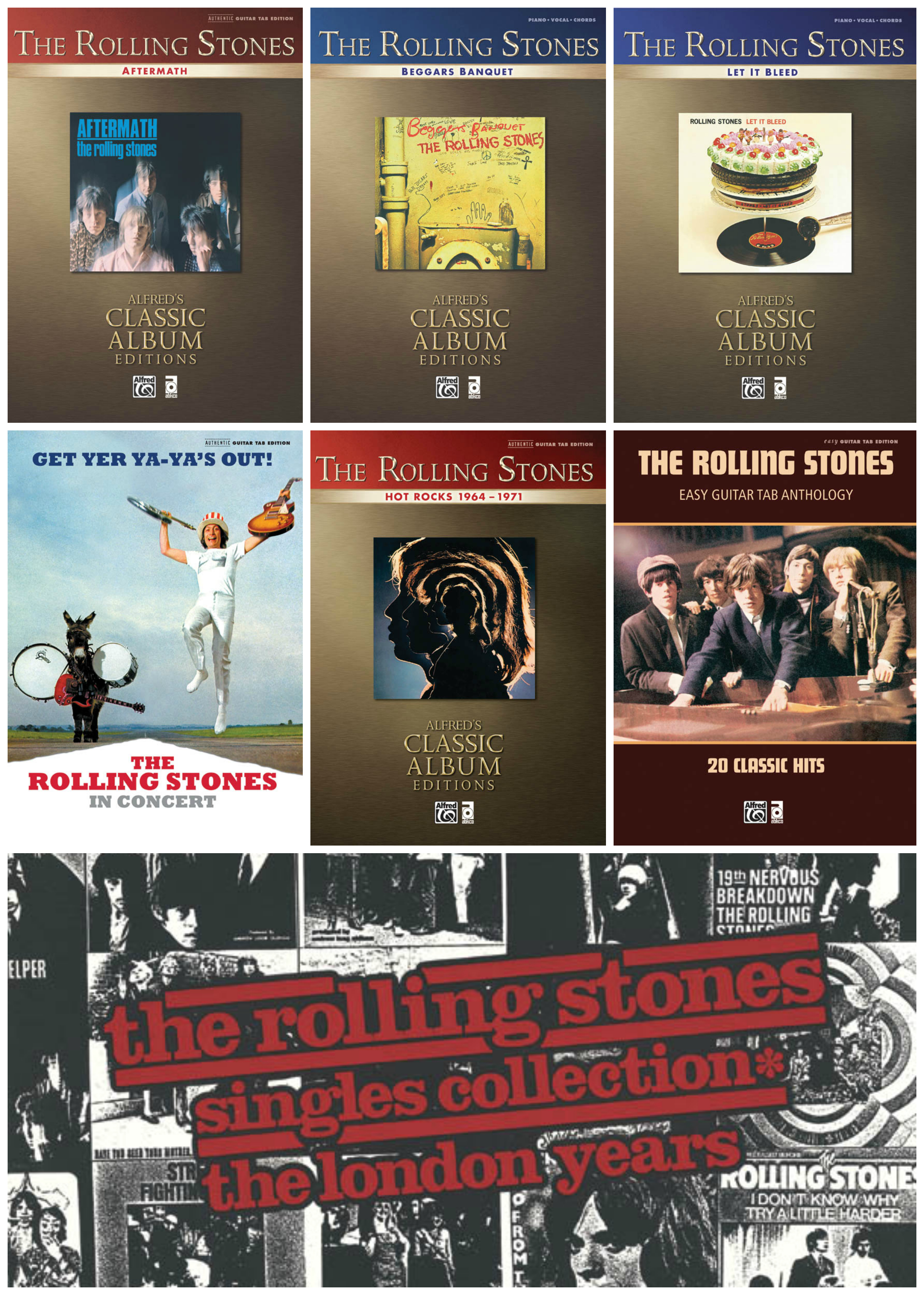 The Rolling Stones’ Songbooks Released on iBookstore