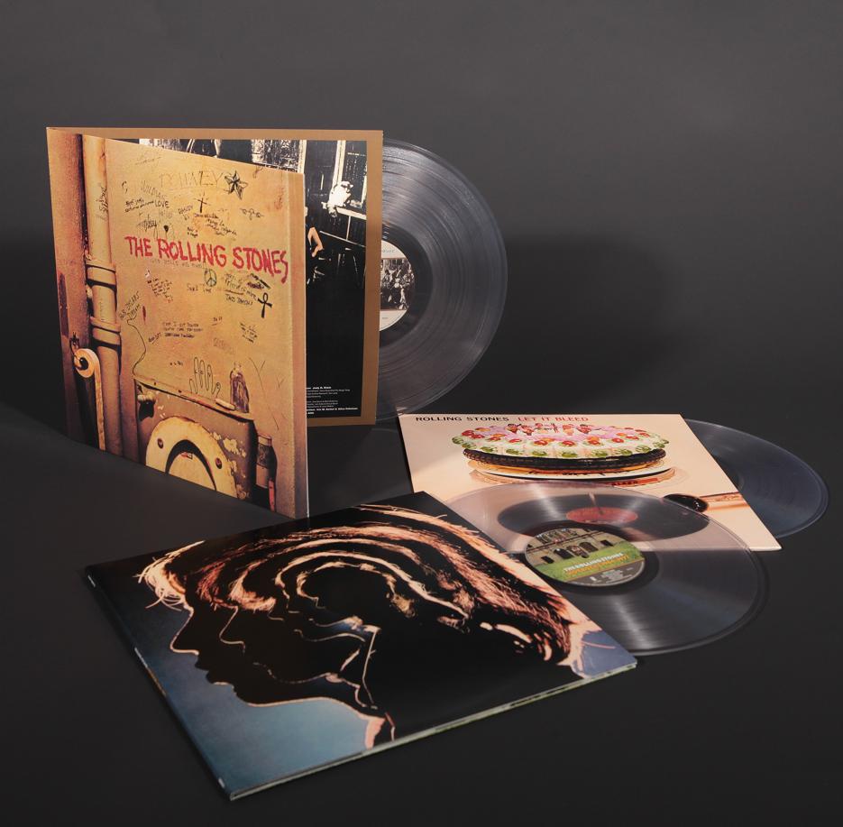 3 Classic Rolling Stones Albums To Be Released On Clear Vinyl on May 28