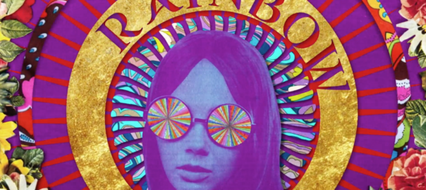 She's A Rainbow lyric video