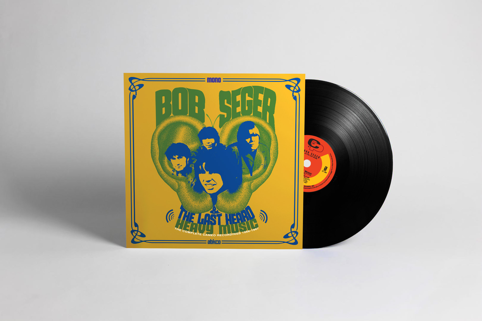 heavy music LP package