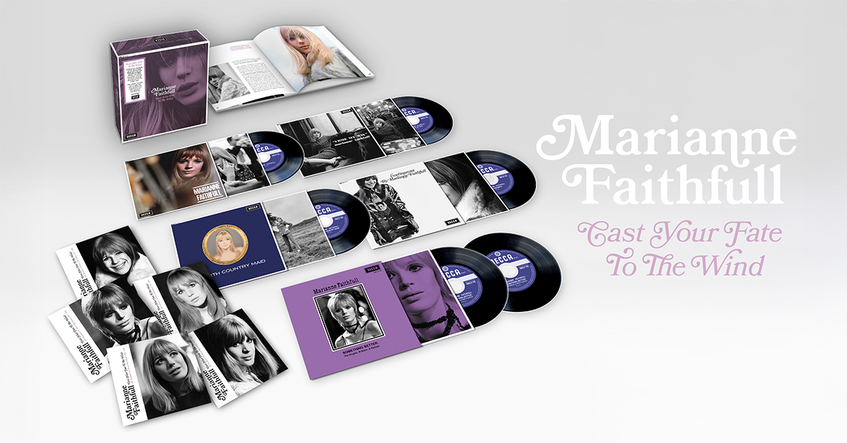 Marianne Faithfull’s Complete UK Decca Catalog Set For Re-Issue On LP, CD and Streaming
